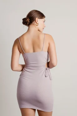 Tobi Salazar Cutout Bodycon Mini Dress -