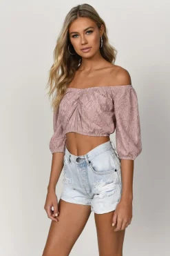 Tobi Same Old Love Crop Top - Yellow