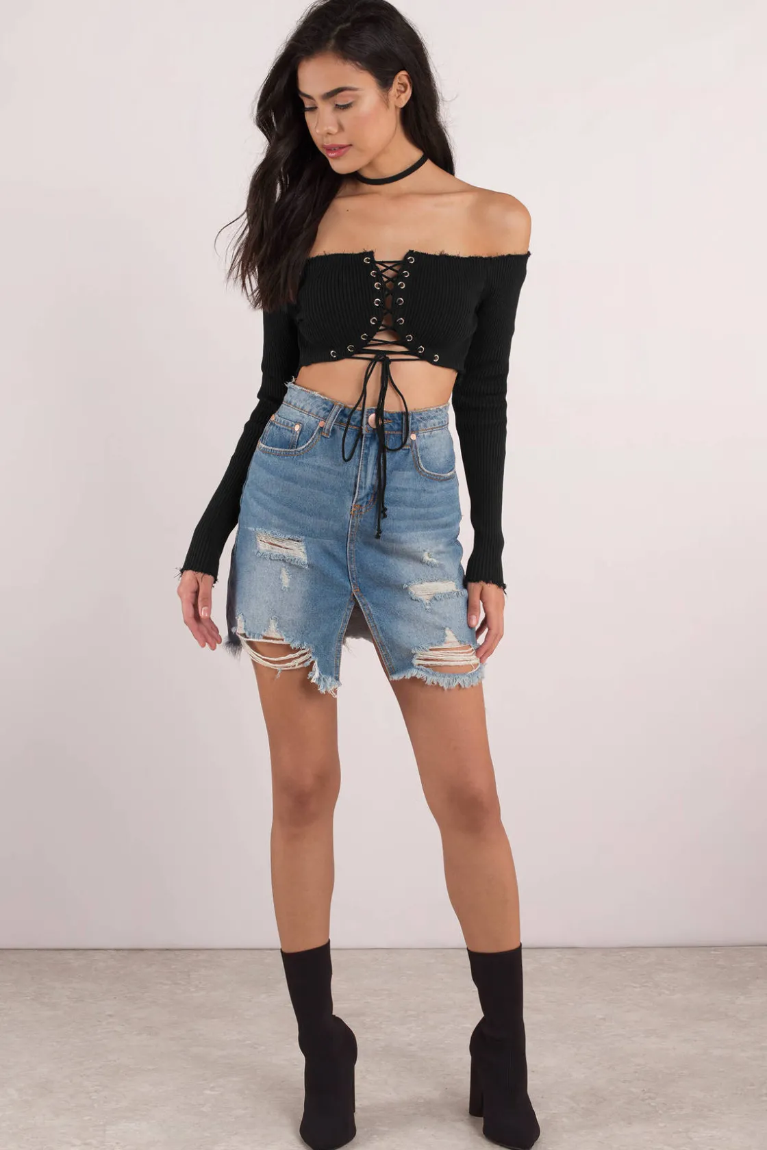 Tobi Sarah Crop Top -