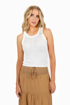 Tobi Sariyah Tiered Maxi Skirt - Clay