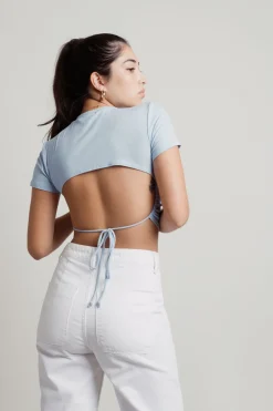 Tobi Say Nothing Crop Top -