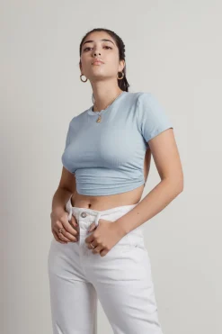 Tobi Say Nothing Crop Top -
