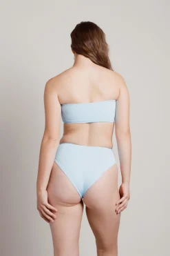Tobi Seaside High Waist Bikini Set - Brown