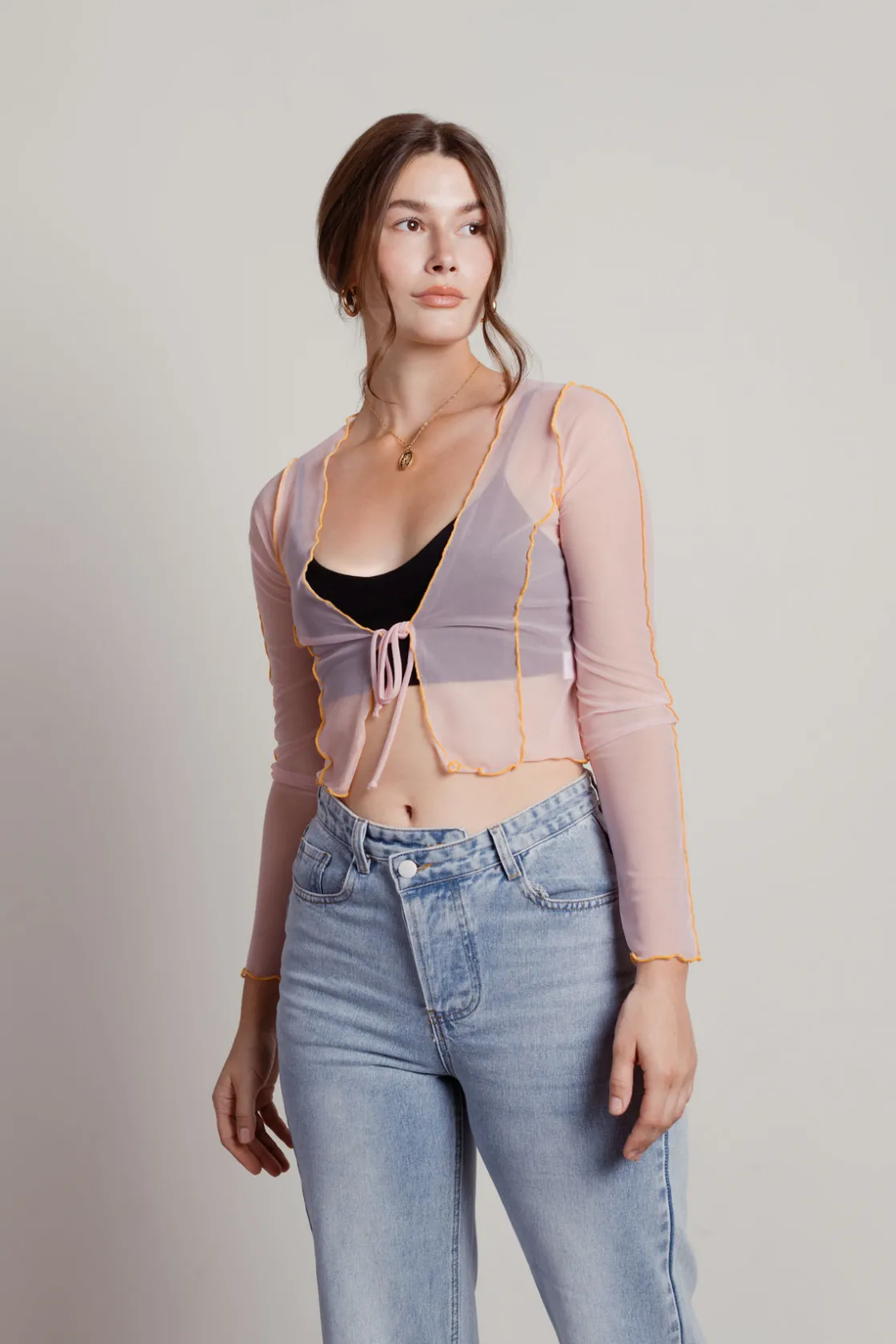 Tobi See It All Mesh Cover Up -