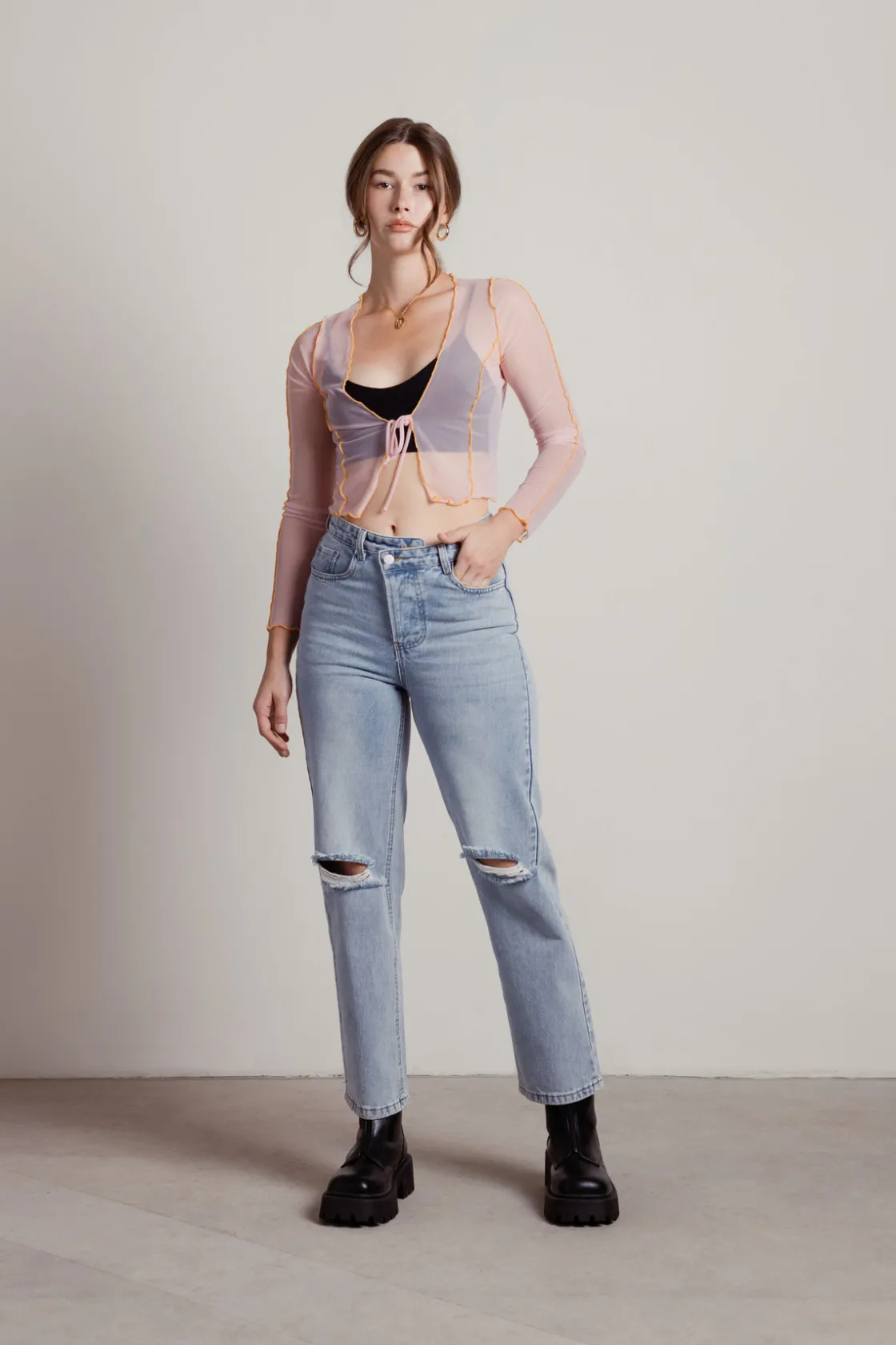 Tobi See It All Mesh Cover Up -
