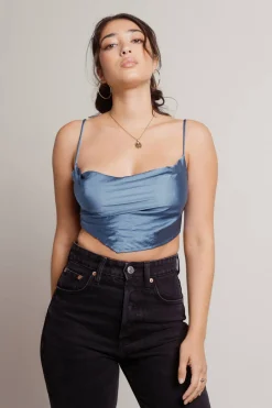 Tobi See The Future Crop Top - Rust