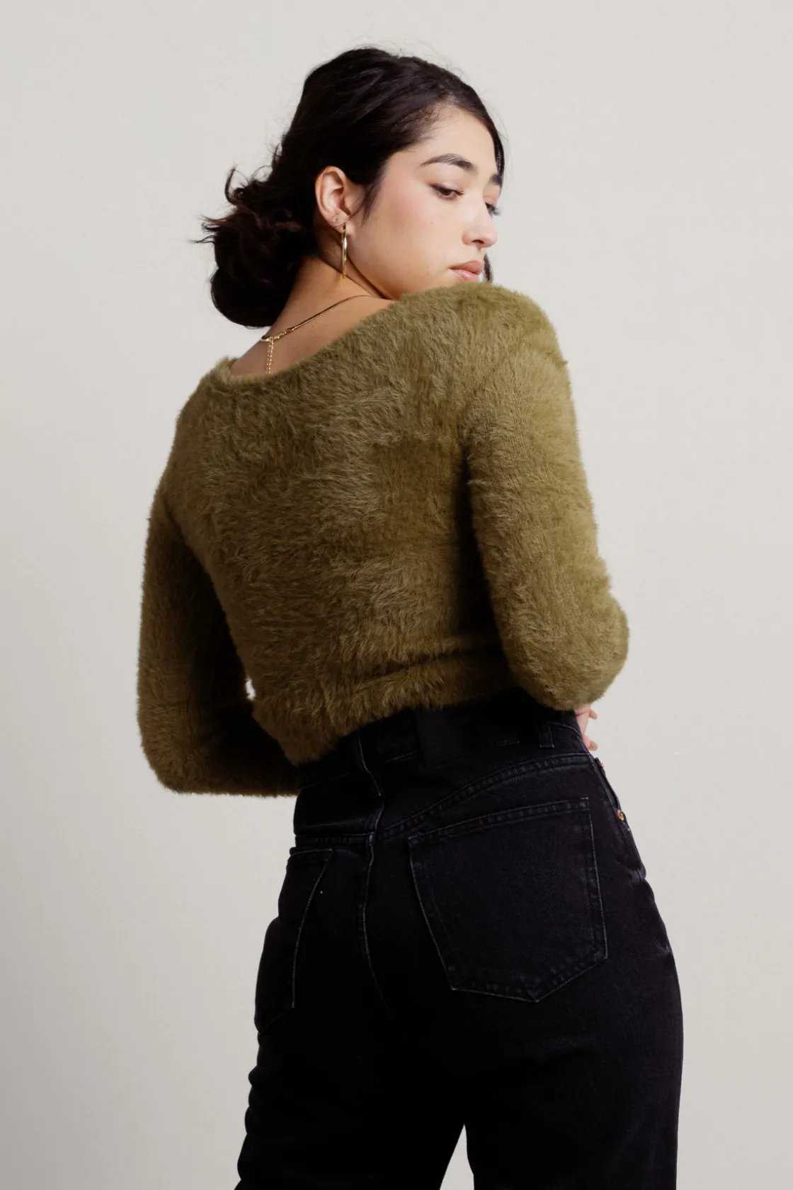 Tobi Self Care Fuzzy Sweater -