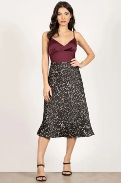 Tobi Semi Sweet Satin Blouse -