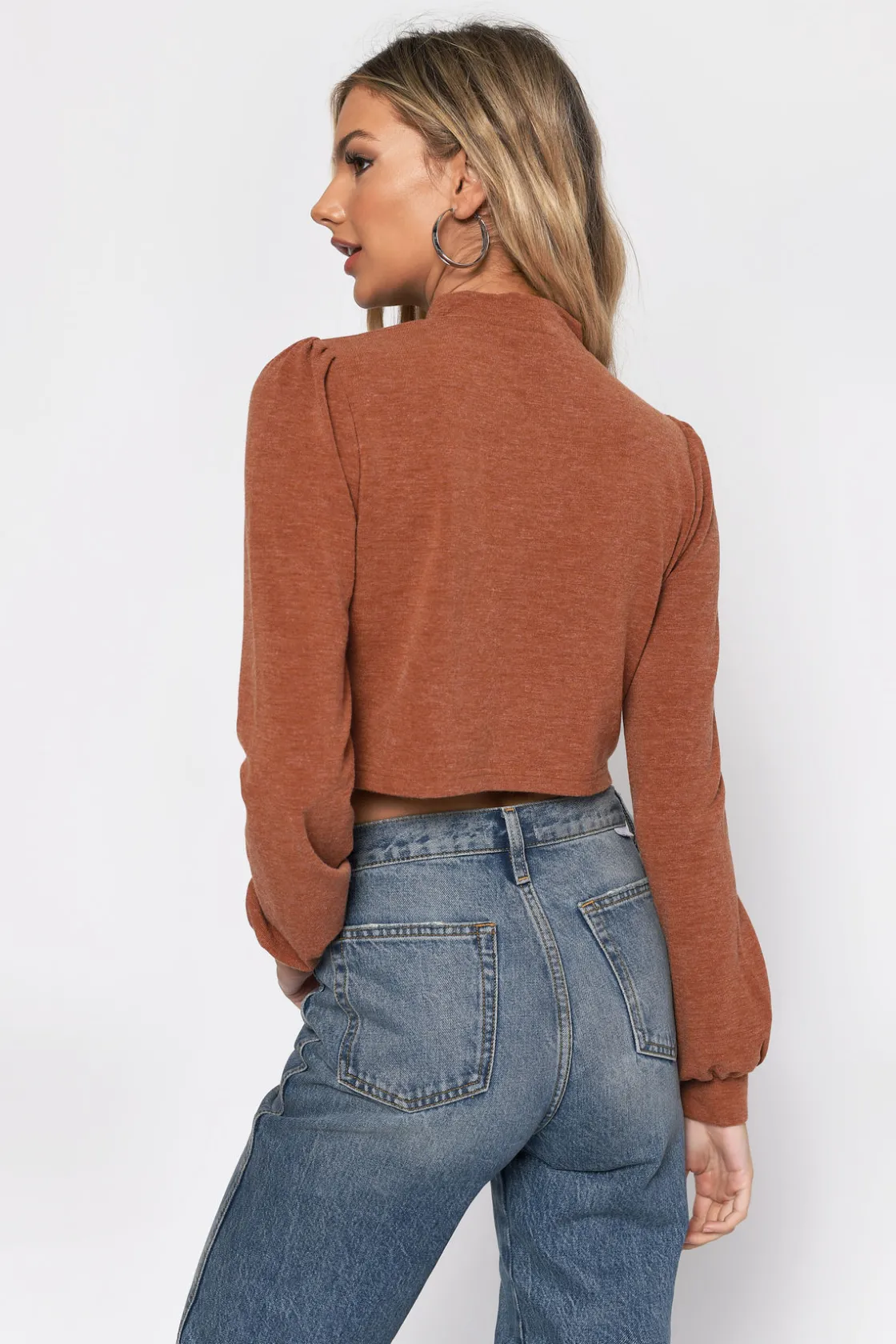 Tobi Serendipity Crop Top - Black