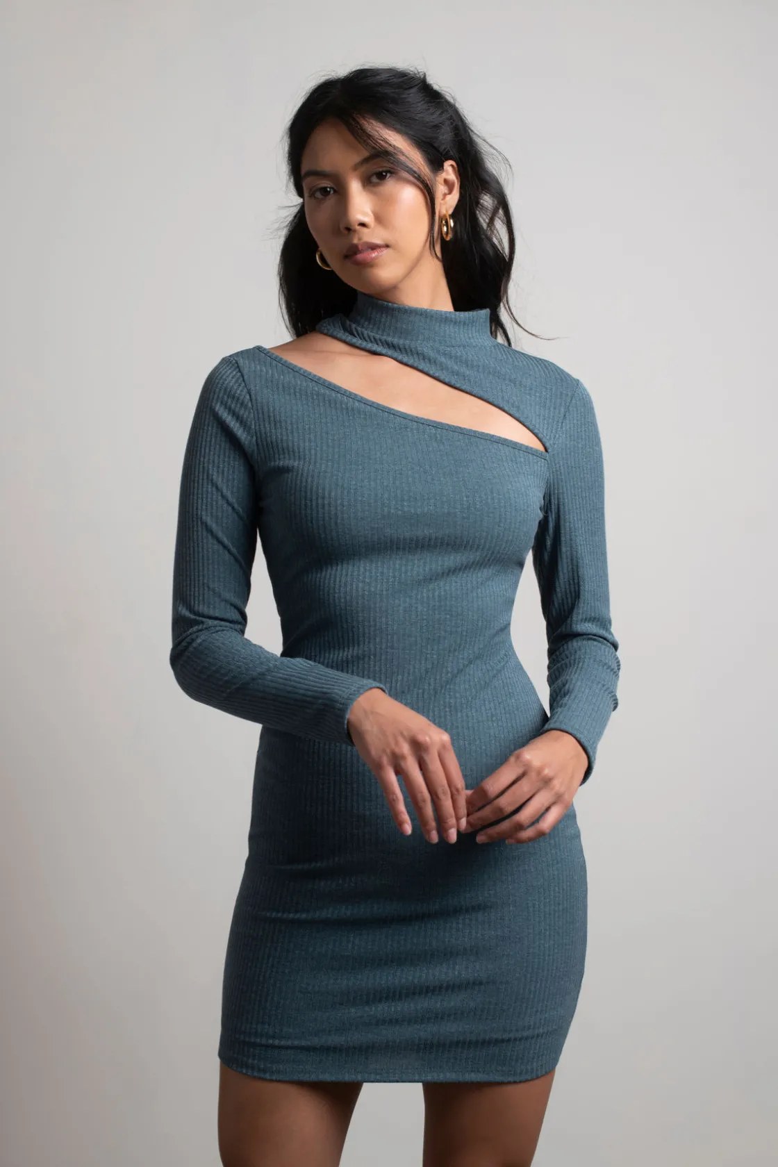 Tobi Serina Cutout Bodycon Mini Dress -