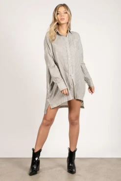 Tobi Shae Striped Tunic Top -