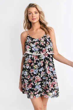 Tobi Shall We Dance Floral Cami Mini Dress -