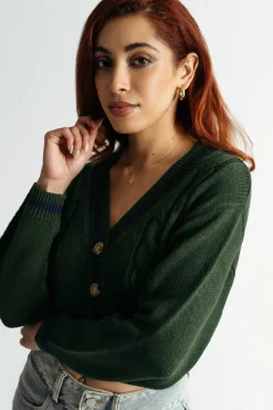 Tobi Shane Knit Cardigan - Black