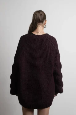 Tobi Shannon Oversized Cardigan - Pink
