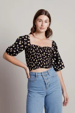 Tobi She Said Crop Top -