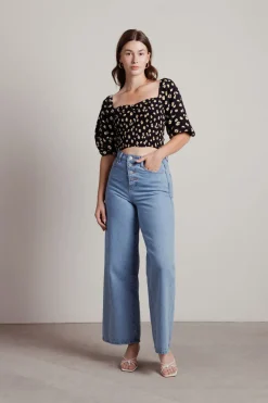 Tobi She Said Crop Top -