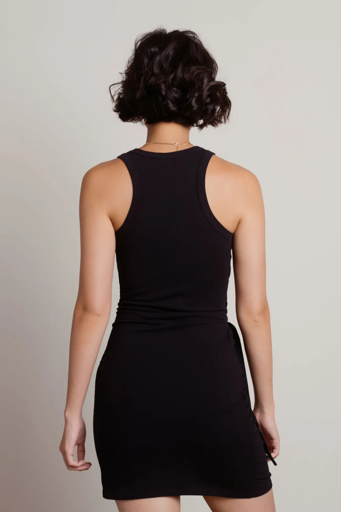 Tobi Sherri Knit Wrap Bodycon Dress