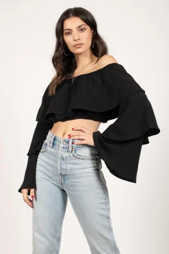 Tobi Show Off The Shoulder Blouse -