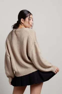 Tobi Simple Days Crew Neck Sweater -