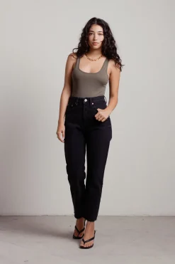 Tobi Simple Things Tank Bodysuit - Ivory