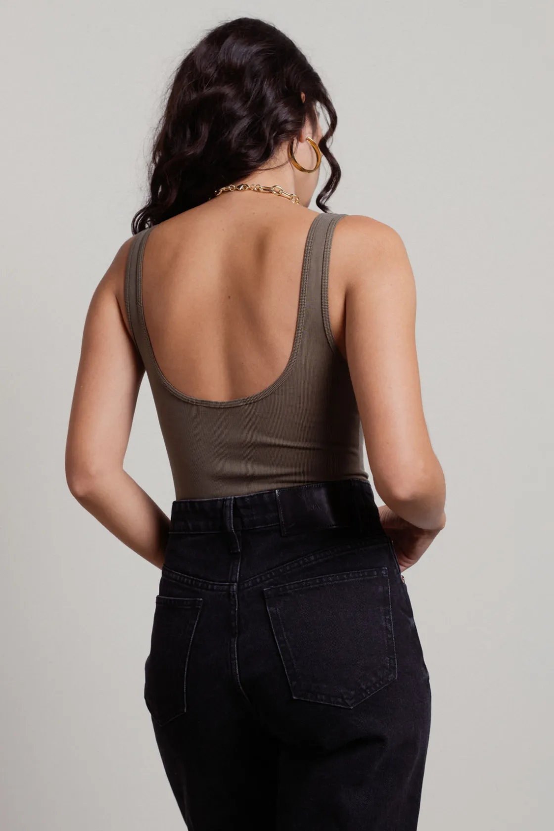 Tobi Simple Things Tank Bodysuit - Ivory