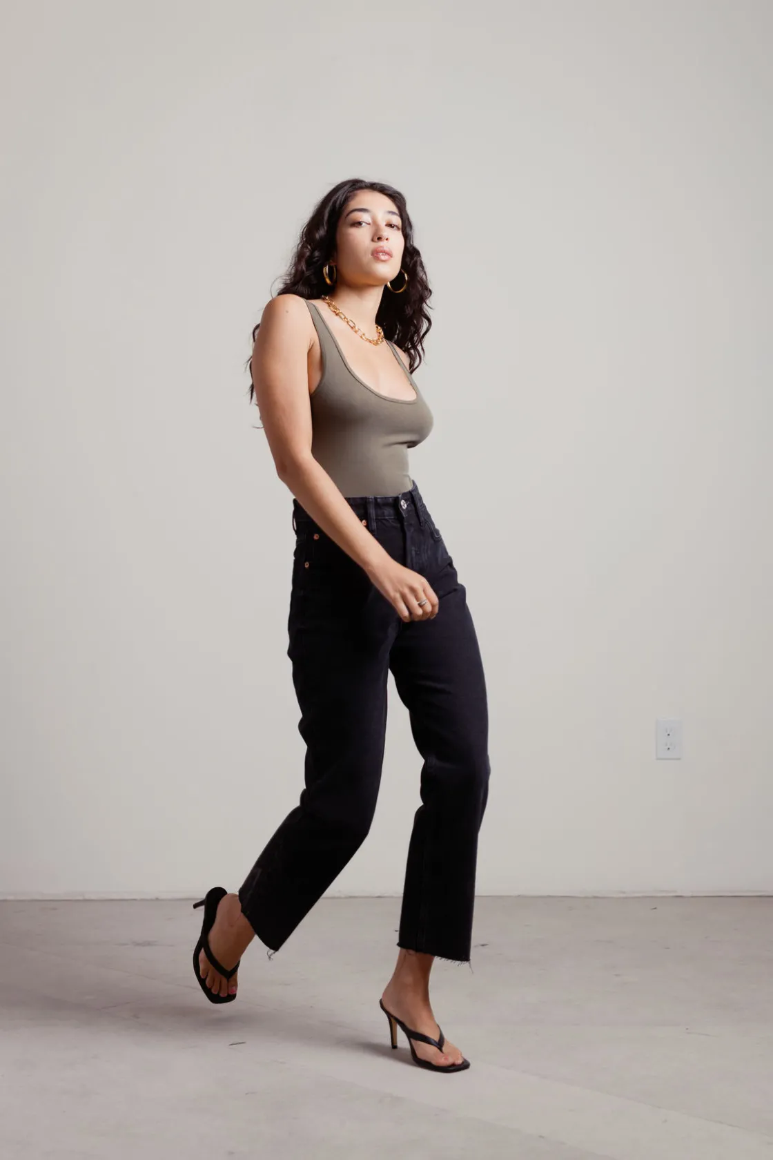 Tobi Simple Things Tank Bodysuit - Ivory