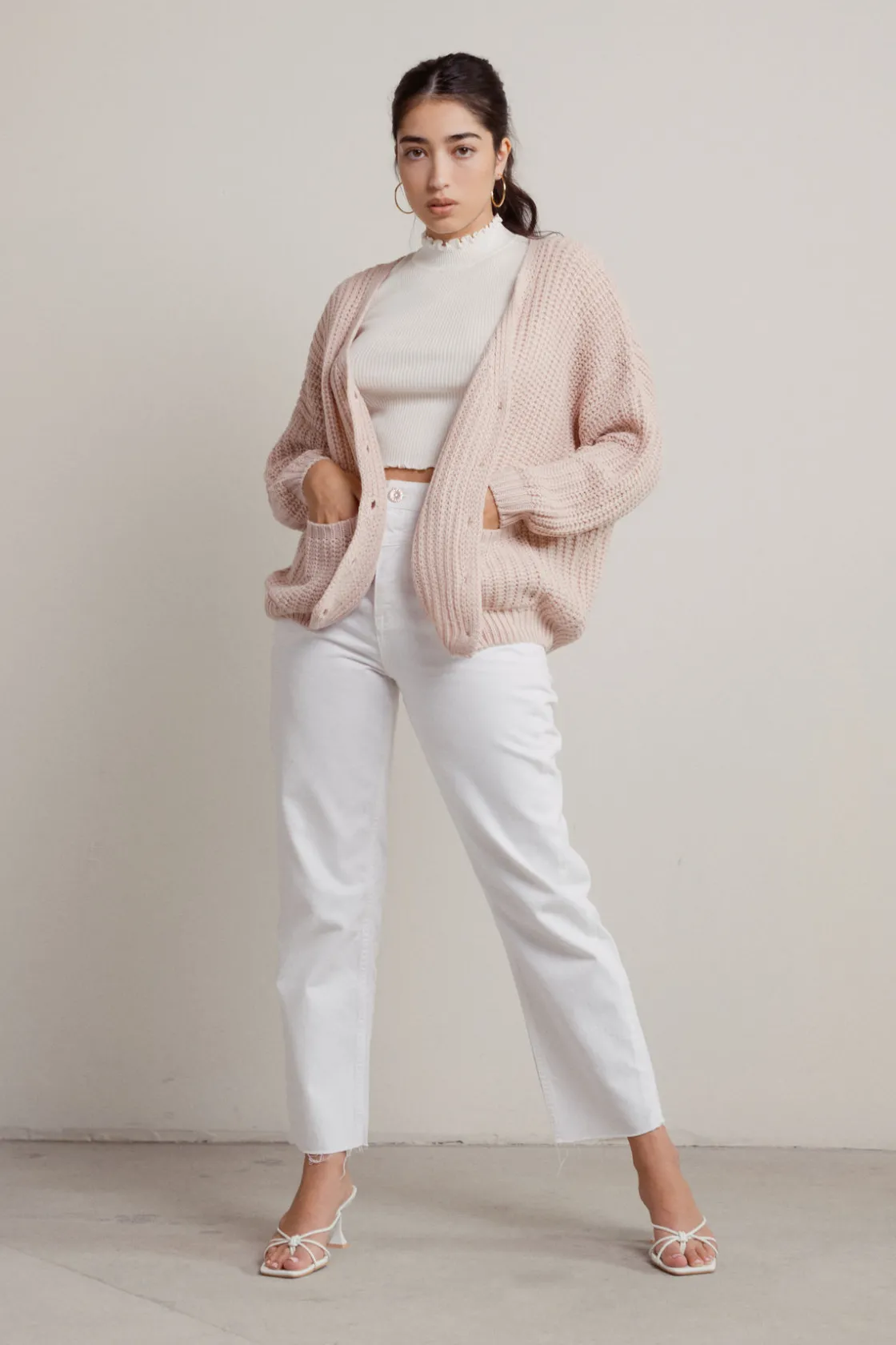 Tobi Sing Softly Sweater Cardigan -