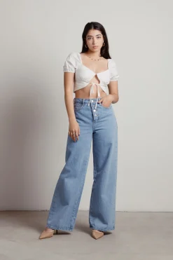 Tobi Sip That Tea Crop Top -