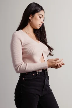 Tobi Skye Crop Cardigan -