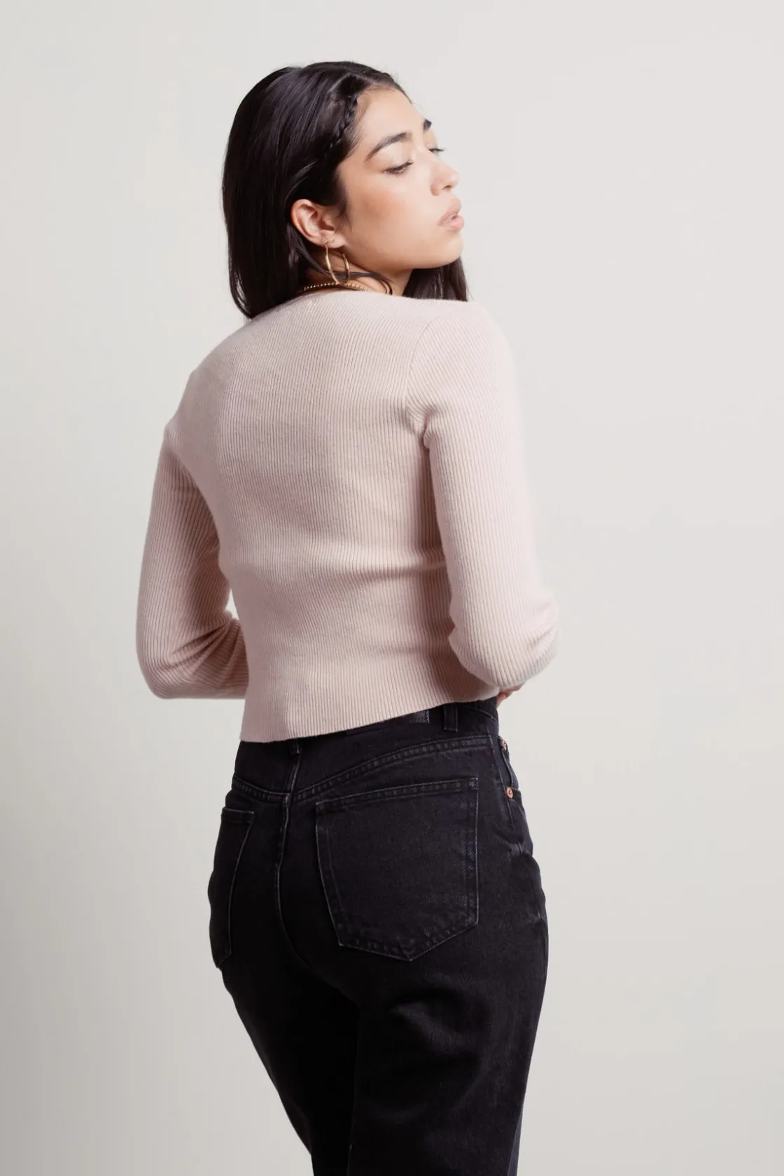 Tobi Skye Crop Cardigan -