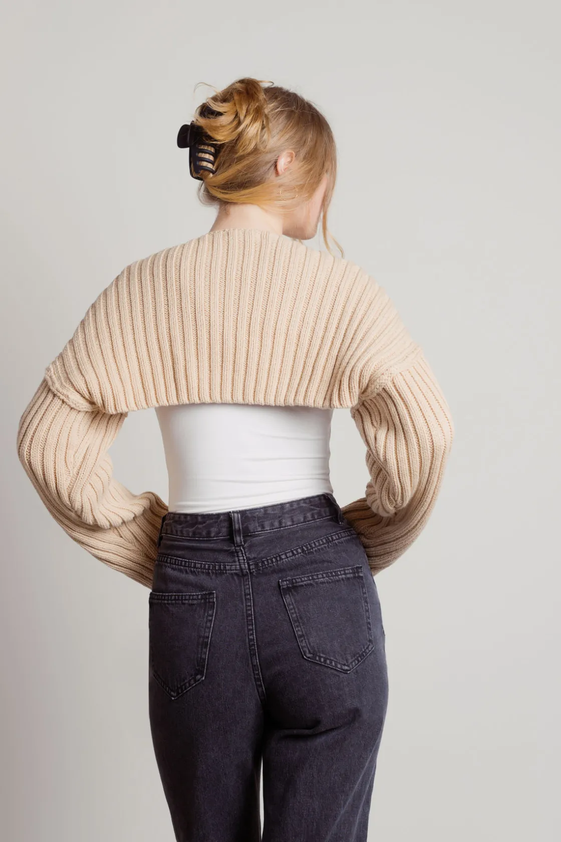 Tobi Slouch Off Knit Cardigan -