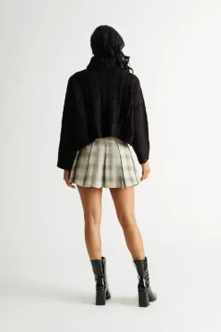 Tobi So Breezy Turtleneck Sweater - Mauve