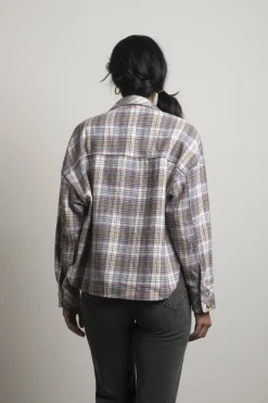 Tobi So Lucky Plaid Shacket -