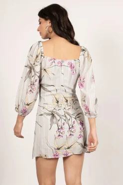 Tobi Spring Fling Floral Bustier Mini Dress -