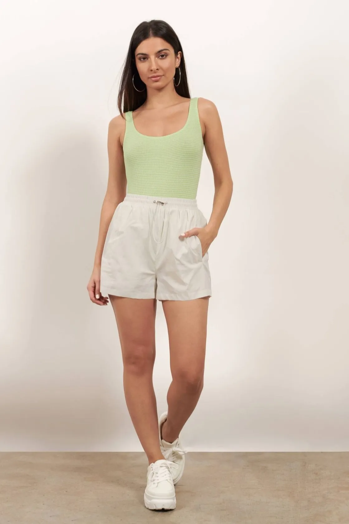 Tobi Stay Away Stripe Bodysuit -