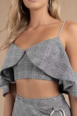 Tobi Stylestalker Edwina Crop Top -