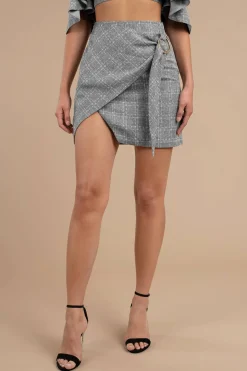 Tobi Stylestalker Edwina Wrap Mini Skirt -