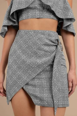 Tobi Stylestalker Edwina Wrap Mini Skirt -