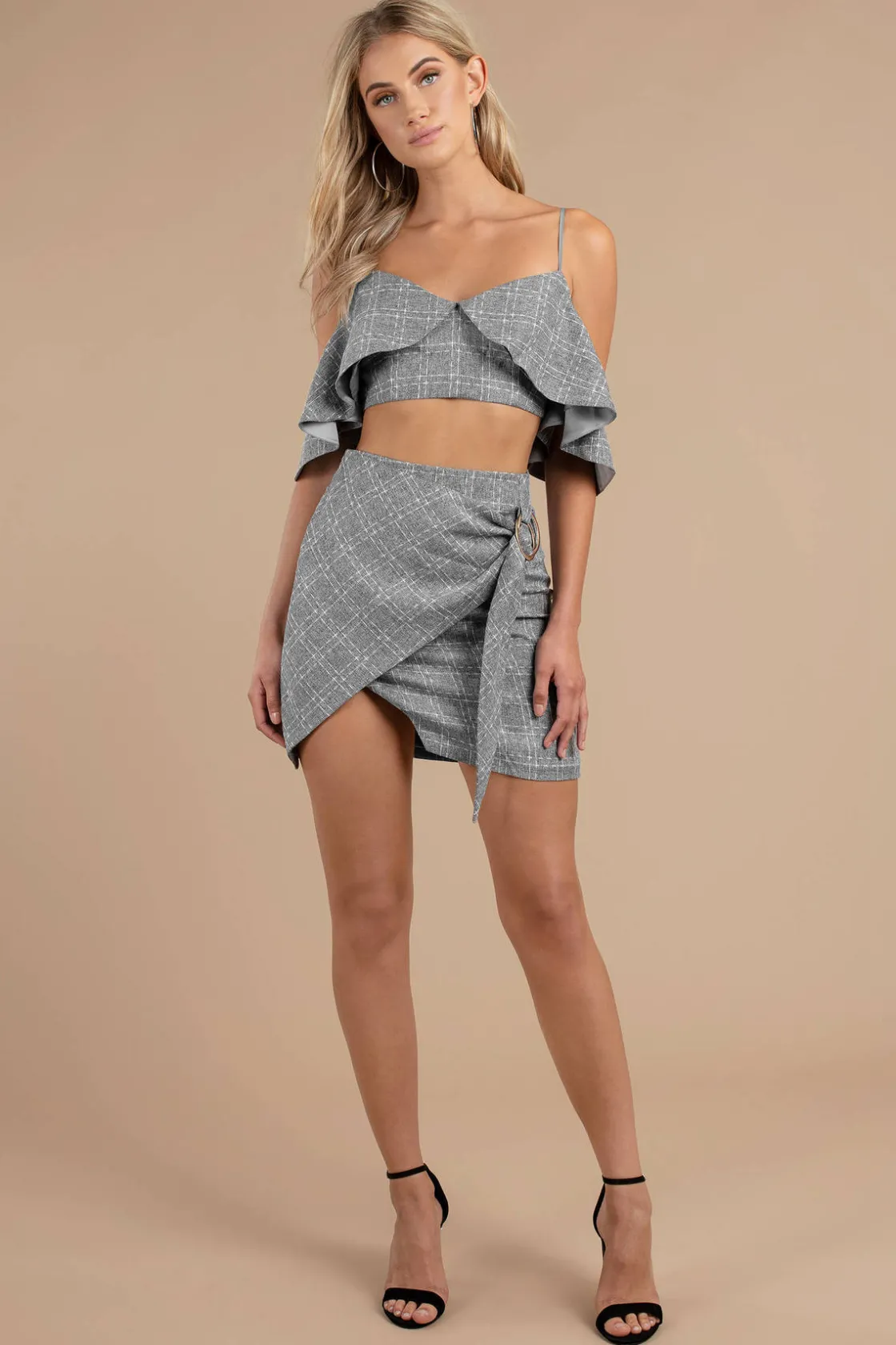 Tobi Stylestalker Edwina Wrap Mini Skirt -
