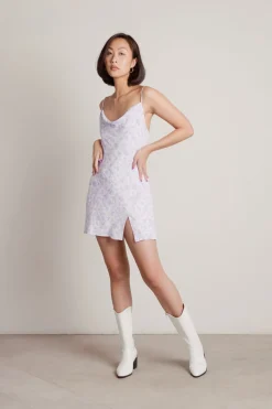 Tobi Sugarcane Floral Slip Mini Dress -
