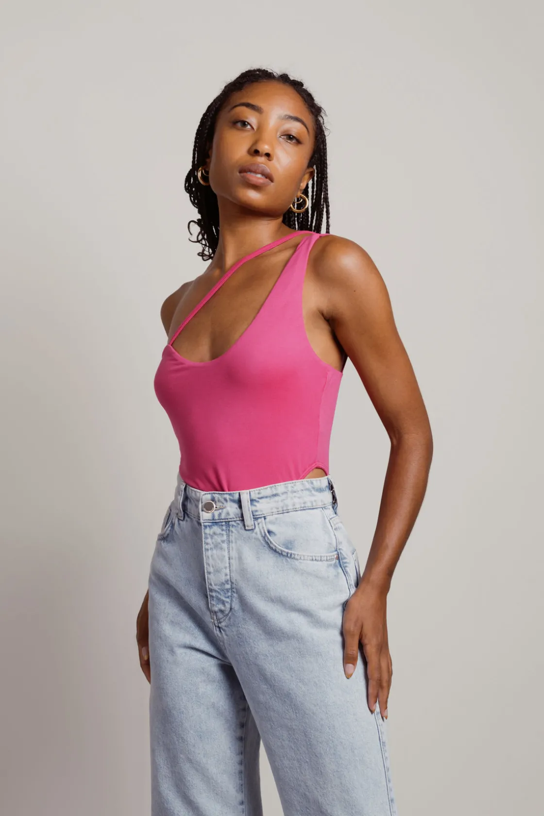 Tobi Summer Baby Asymmetrical Bodysuit -