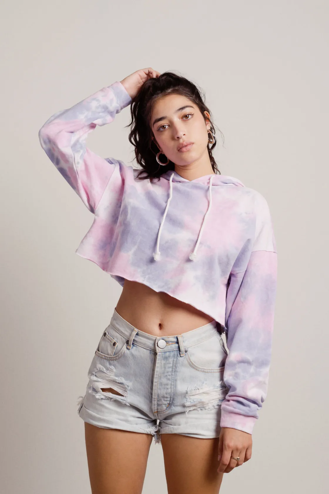 Tobi Sundae Sunday Tie Dye Hoodie -