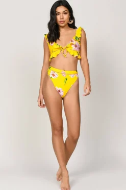 Tobi Sunrise High Rise Bikini Bottom -