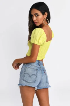 Tobi Sunshine Crop Top -