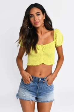 Tobi Sunshine Crop Top -