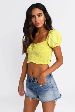 Tobi Sunshine Crop Top -