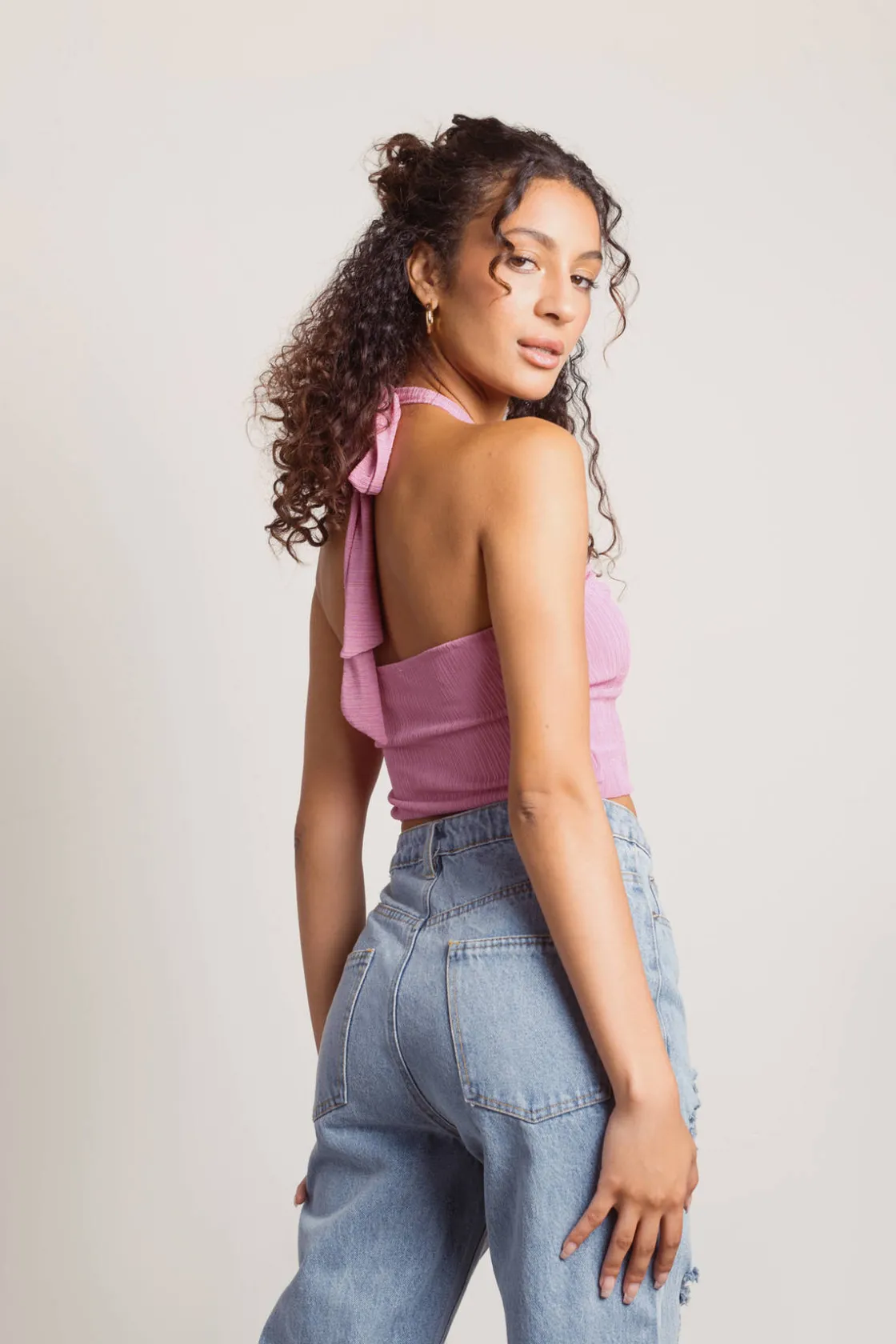 Tobi Super Hyper Crop Top -