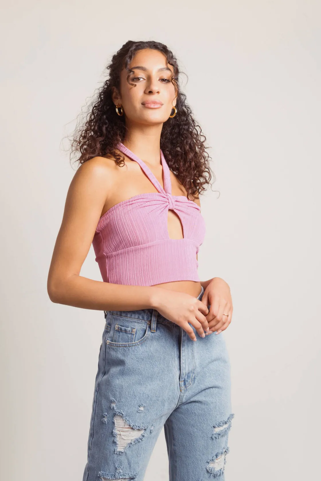 Tobi Super Hyper Crop Top -