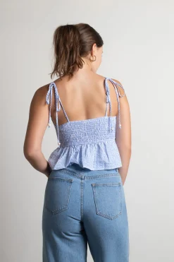 Tobi Sweet Citrus Crop Top - Orange