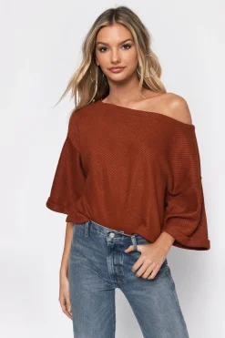 Tobi Sweet Dreams Ribbed Knit Sweater -